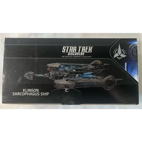 Eaglemoss Star Trek Discovery Klingon Sarcophagus Ship 12 Special Edition READ - Picture 1 of 9